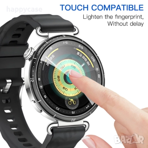 Huawei Watch GT6 46 41 mm. / GT6 Pro 46 / 5D Протектор за цял екран, снимка 4 - Смарт часовници - 52072586