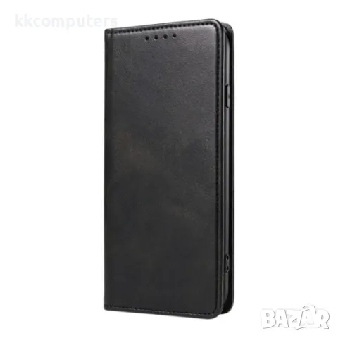 Калъф тефтер флип bSmart Magnetic Book страничен, За Xiaomi Redmi Note 14 Pro 4G, Черен