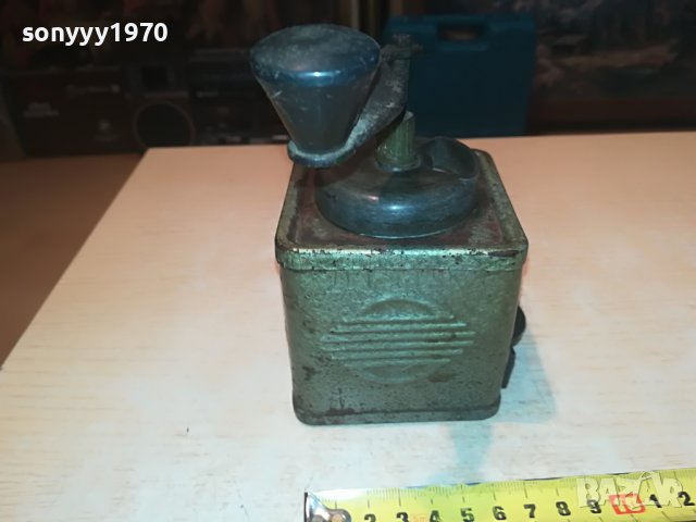 IAV RESITA-МЕТАЛНА РЕТРО МЕЛНИЦА ВНОС ХОЛАНДИЯ 2509221634, снимка 18 - Антикварни и старинни предмети - 38113150