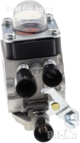 	Fenteer Комплект карбуратор за моторен тример и 2 броя грундове, снимка 7 - Градински инструменти - 50697320