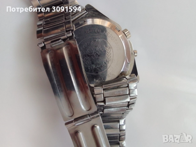  Механичен Японски часовник Ориент  почистен работи перфектно кристално стъкло , снимка 4 - Друга електроника - 51830839