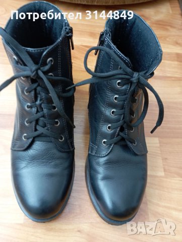 Дамски боти естествена кожа , снимка 3 - Дамски боти - 38277372