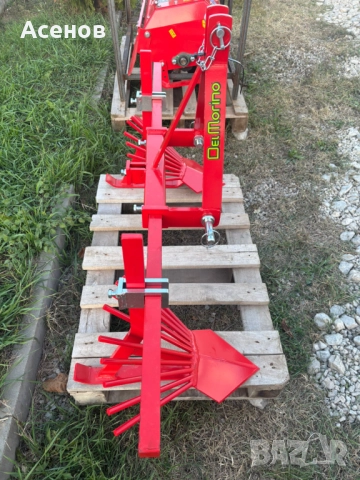 Италианска картофовадачка двуредова Del Morino, снимка 4 - Селскостопанска техника - 52158315