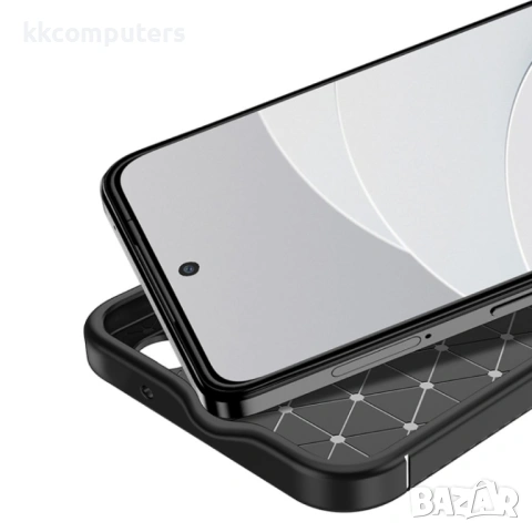 OnePlus Nord CE 3 Lite Удароустойчив Carbon Fiber Калъф и Протектор, снимка 5 - Резервни части за телефони - 53365594