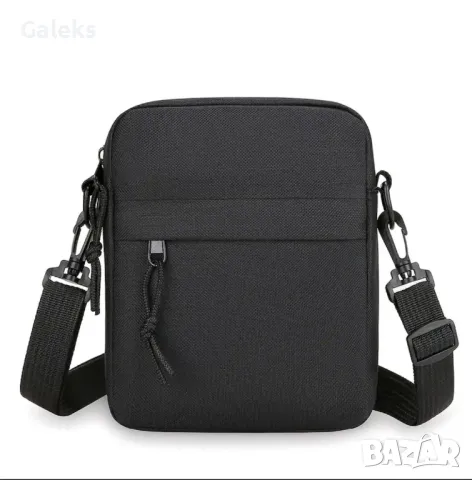 Малка ваканционна чантичка с презрамки /Черен Оксфордски плат!, снимка 2 - Чанти - 50222711