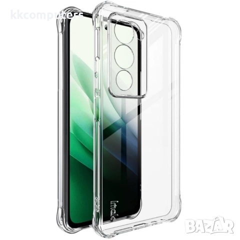 IMAK Удароустойчив TPU Калъф и Протектор за Xiaomi Redmi 15 5G/ 4G |Защита на камерата |Airbag защит