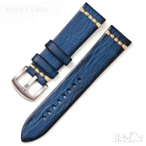 RUMPLE Кожена каишка за Huawei Watch/Samsung/Garmin/Xiaomi/Apple/Amazfit, снимка 7 - Каишки за часовници - 51018268