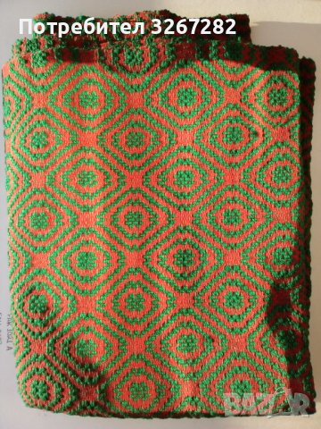 Черга, Одеяло, Покривка за Креват, Ръчно Тъкана, снимка 6 - Антикварни и старинни предмети - 43920839
