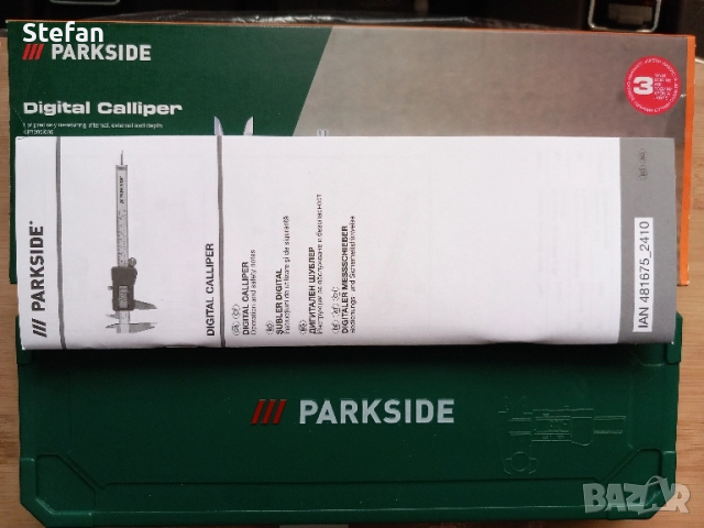 Дигитален шублер PARKSIDE, снимка 3 - Шублери - 51607640