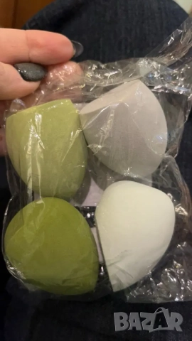 Комплект от 4 бр. тампони за нанасяне на грим  , снимка 2 - Комплекти и лотове - 51802233