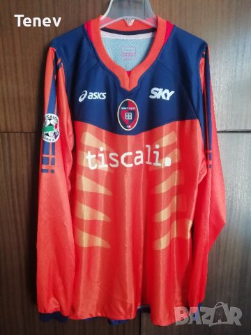Cagliari Calcio #25 Chimenti Asics оригинална мачова вратарска тениска фланелка Каляри , снимка 2 - Футбол - 43612015