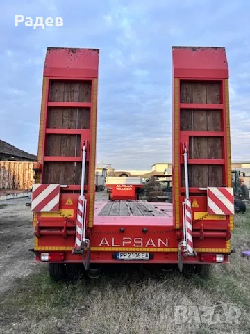 Платформа ALPSAN три оси., снимка 6 - Ремаркета - 48658732