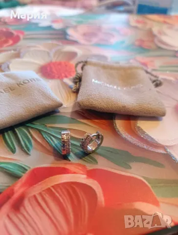 Обици от колекция Michael Kors., снимка 2 - Обеци - 50046888