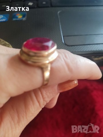 Старо злато СССР. Руски златен пръстен. Златен пръстен СССР. Руско злато Златни бижута СССР, снимка 14 - Пръстени - 43773301