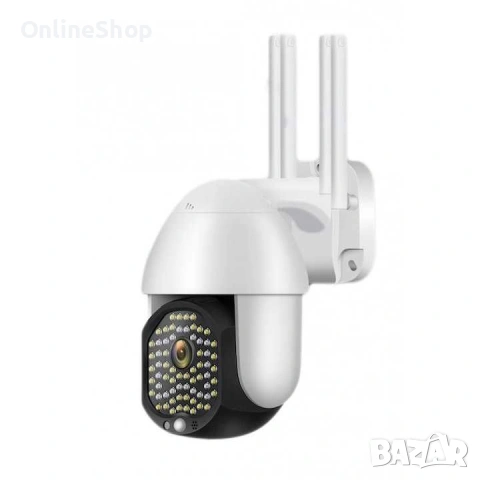 ПРОМО!!! Водоустойчива WIFI FULL HD 68 LED 320° въртяща се камера, снимка 3 - Друга електроника - 53130303