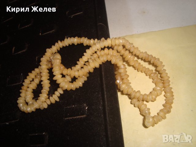 РЕТРО КОЛИЕ НАНИЗ СТАРО ГЕРДАНЧЕ 20284, снимка 4 - Колиета, медальони, синджири - 33434850