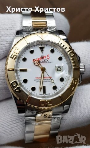 Мъжки луксозен часовник Rolex YACHT-MASTER, снимка 3 - Мъжки - 32960583