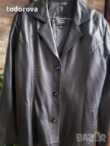 Женско кожено сако, снимка 2 - Сака - 43747281