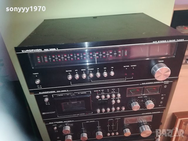 EUROPHON AMPLIFIER+DECK+TUNER 1305211336, снимка 9 - Ресийвъри, усилватели, смесителни пултове - 32862291