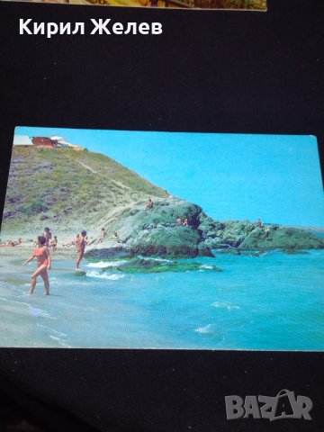 Две стари картички  Българското Черноморие АХТОПОЛ къмпинг Делфин, Златни пясъци хотел Берлин 22536, снимка 4 - Колекции - 43099282