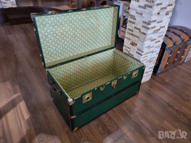 Стар сандък/ракла/скрин/куфар два броя, снимка 6 - Антикварни и старинни предмети - 51078388