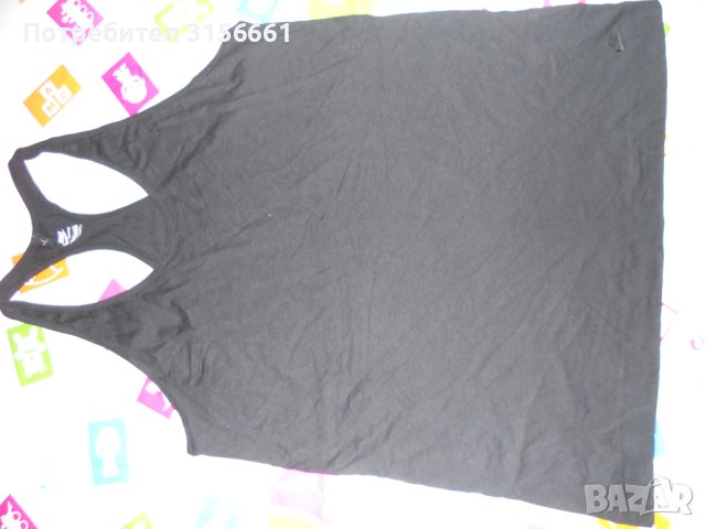 Nike Черен Потник р-р М Л ХЛ, снимка 3 - Потници - 43223139