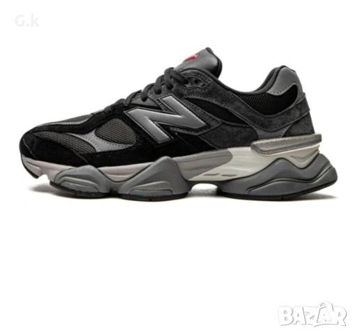 New Balance 9060 Black Castlerock Grey , снимка 3 - Маратонки - 53455530