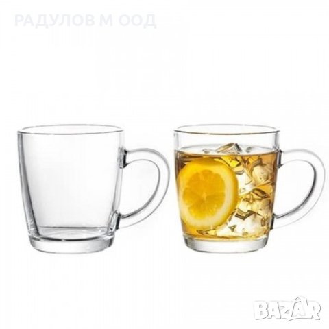 Чаша за топли напитки Pasabahce Basic комплект 2 броя / 800553 /, снимка 2 - Чаши - 43363037