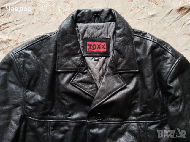 Мъжко кожено яке TOXX - размер XL/XXL