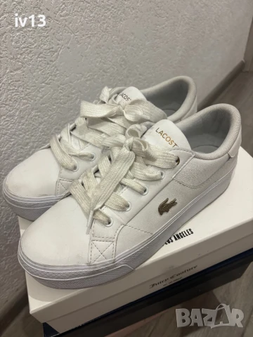Маратонки Lacoste , снимка 3 - Маратонки - 50927141