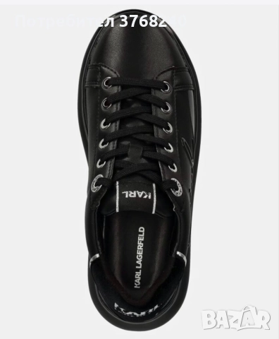 Кожени маратонки Karl Lagerfeld , снимка 3 - Маратонки - 51956487