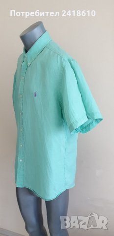 POLO Ralph Lauren Len/Silk Mens Size XL ОРИГИНАЛ! Лен/Коприна Мъжка Риза!, снимка 7 - Ризи - 32933289
