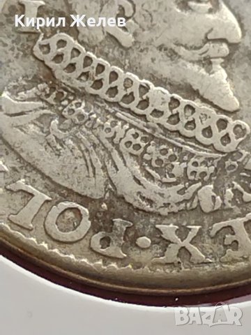 Сребърна монета Орт 1624г. Сигизмунд трети Данциг за КОЛЕКЦИОНЕРИ 13715, снимка 4 - Нумизматика и бонистика - 42987175