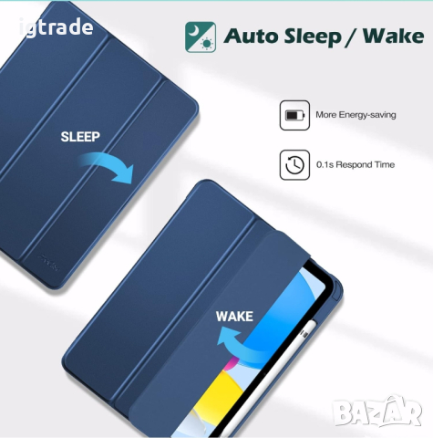 iPad 10. Generation 2022 10,9 калъф / кейс за таблет, снимка 5 - Таблети - 44867014