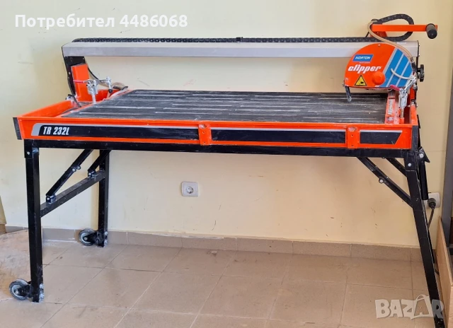 Машина за рязане плочки материали Norton Clipper TR 232 L 1200mm, снимка 2 - Други инструменти - 50458724