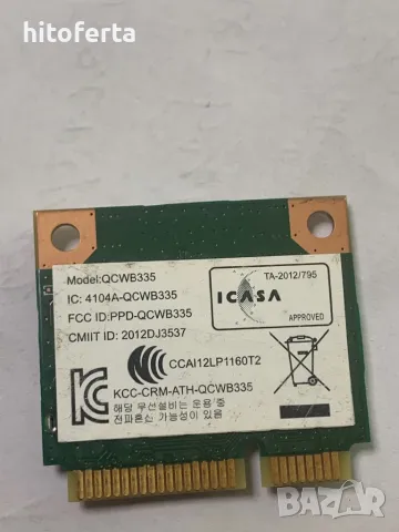 Продавам wi-fi плочка за лаптоп  QCWB335, снимка 2 - Части за лаптопи - 49569471