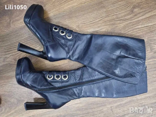 Елегантни Ботуши, снимка 5 - Дамски ботуши - 47968990