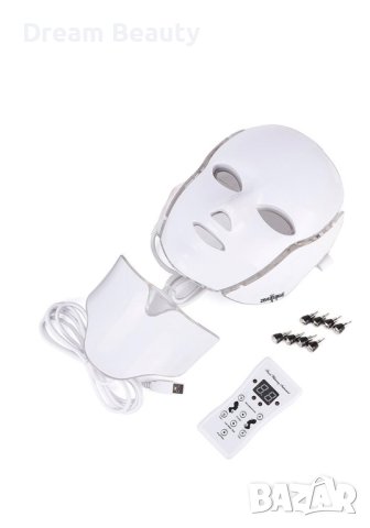 Лед маска за лице и шия, снимка 4 - Козметика за лице - 43231338