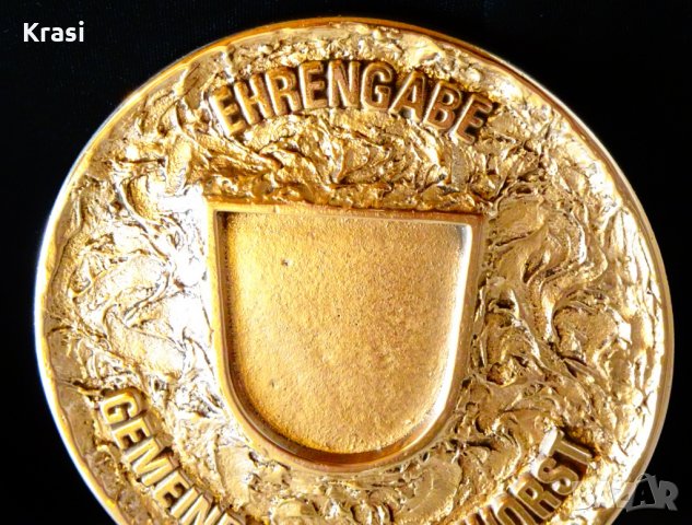 Бронзово преспапие 290 гр.,за гравиране,снимка. , снимка 2 - Антикварни и старинни предмети - 27920371