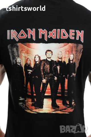 Нова мъжка тениска на музикалната група Iron Maiden – The Writing On The Wall С ГРЪБ, снимка 8 - Тениски - 40414831