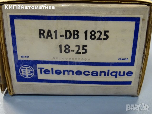 термично реле Telemecanique RA1-DB1828 18-25A thermal relay, снимка 10 - Резервни части за машини - 37506464