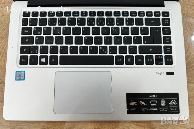 Лаптоп ACER Swift 3 SF314-51 перфектен! , снимка 2 - Лаптопи за работа - 47624603
