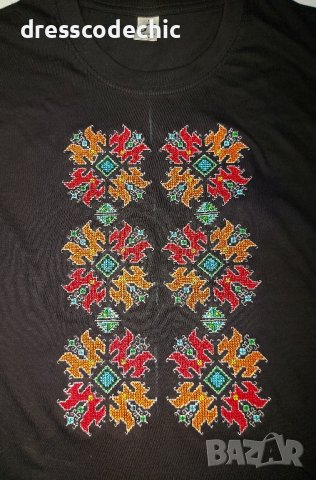  БРОДИРАНИ с шевици тениски и блузи. , снимка 3 - Тениски - 43676550