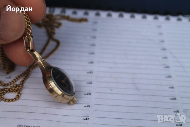 СССР часовник ''Слава'' медальон 17 камъка , снимка 7 - Антикварни и старинни предмети - 40725007