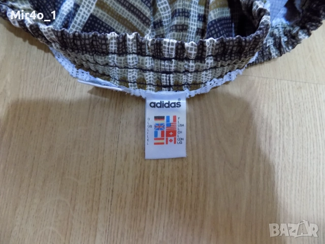 къси панталони adidas vintage retro шорти гащета екип оригинал крос спорт фитнес тренировка мъжки L, снимка 7 - Спортни дрехи, екипи - 51746138