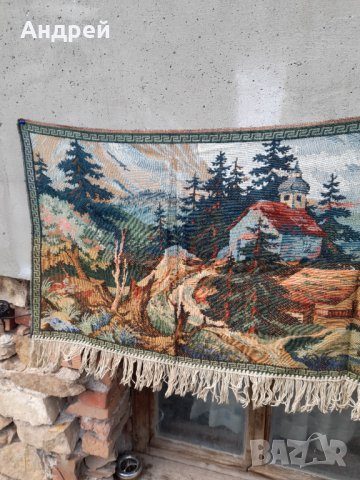 Старинен ковьор,покривка за стена #43, снимка 3 - Антикварни и старинни предмети - 38463406