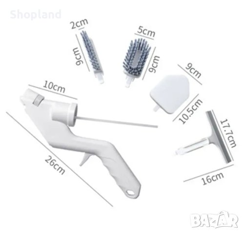 Многофункционална четка за почистване, снимка 7 - Мопове, кофи, четки и метли - 43950372