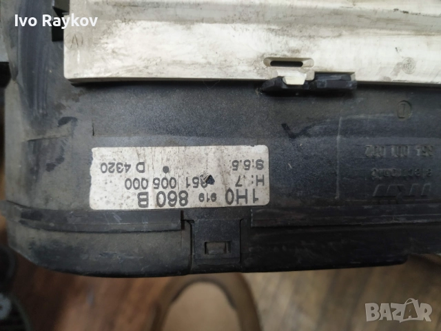 Километраж за VW GOLF III , VOLKSWAGEN VENTO I , 1H0919860B, снимка 6 - Части - 52044236