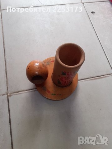 Дървена соц.украса за кухня, снимка 1