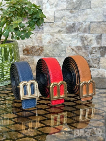 колани от естествена кожа в кутия louis vuitton balenciaga, снимка 11 - Колани - 50776390